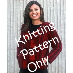 New Fiber Trends FT465 Jacket All Seasons V-Neck Short Version Knitting Pattern